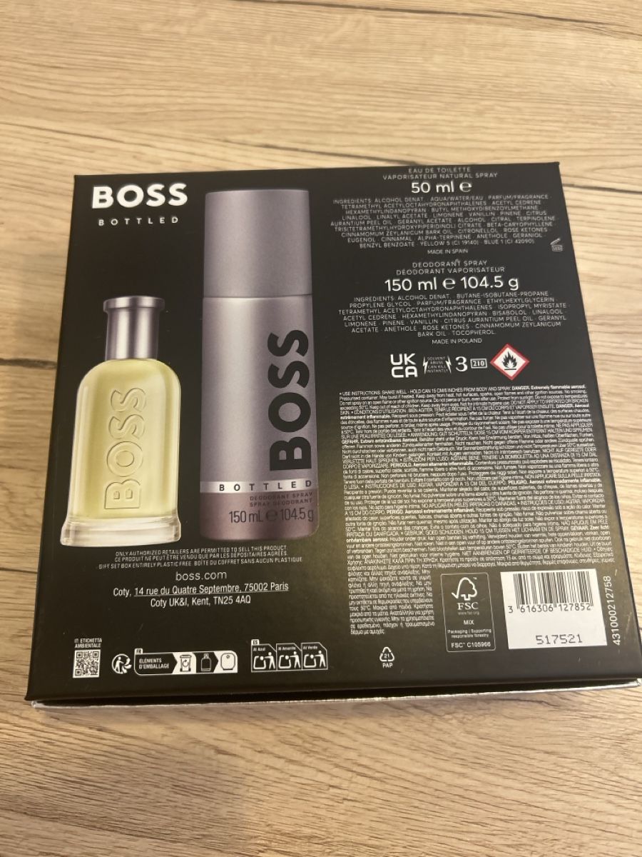Hugo Boss Parfum & Eau de Toilette: BOSS Bottled Geschenkset Eau de Toilette & Deodorant – Neu (gemäss Beschreibung) aus Buchs SG von tim_dw97 4