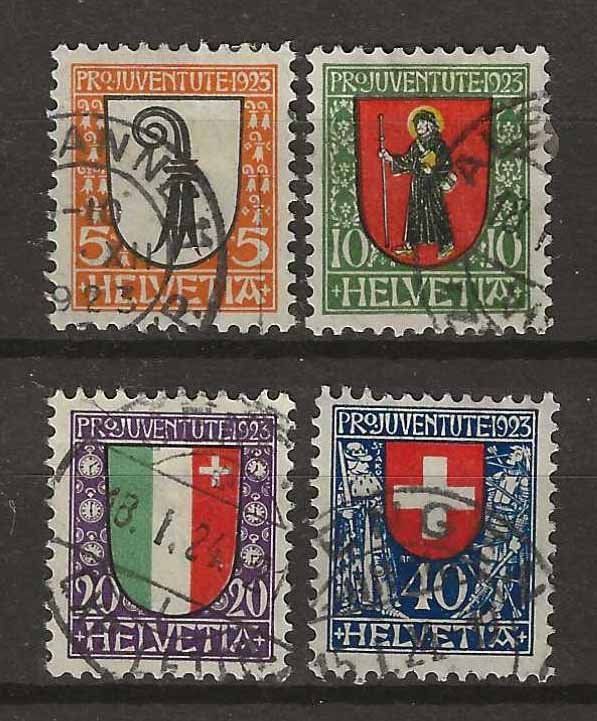 Tutti i francobolli: PJ023 - Pro Juventute 1923 obl. – Usato da Trélex venduto da Phil_Albert
