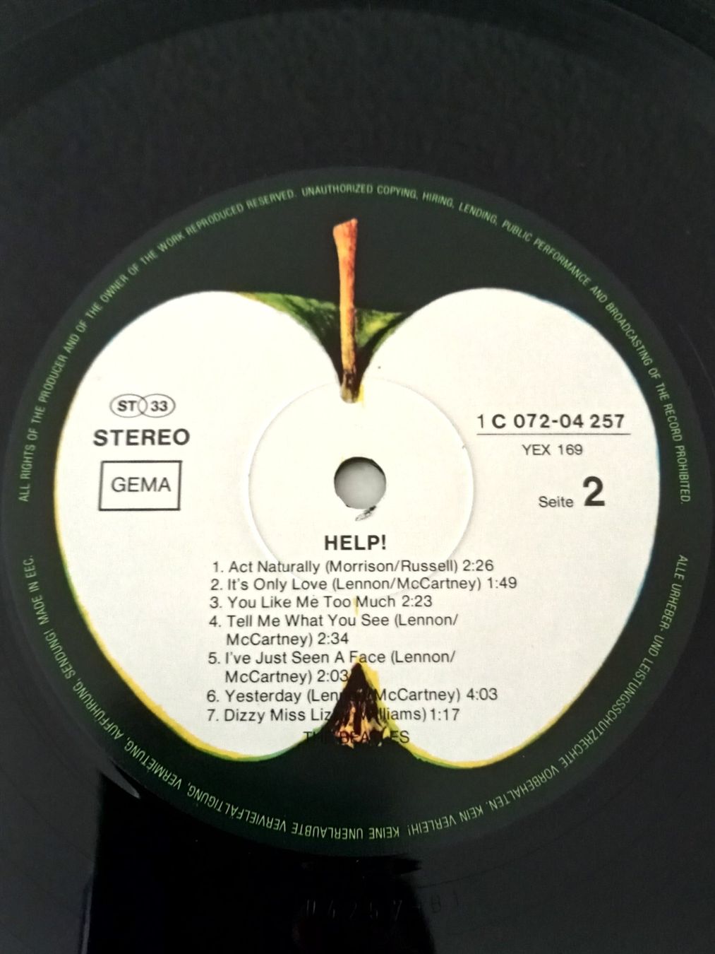 Dischi in vinile: Beatles - Help! Top Zustand – Usato da Aarau venduto da vox2000 3
