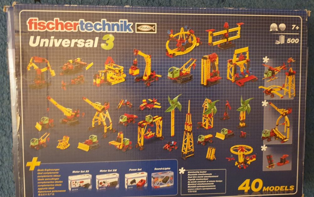 fischertechnik ADVANCED Universal 3, Konstruktionsbaukasten (Gebraucht ...