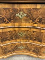 Barock Kommode, Nussbaum, 3 Schubladen, Top Zustand