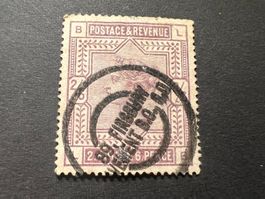 England 1884 Belfast SG 175  gest.  (3429)