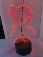 LED Eren Yeager Figur 3D Optik mit USB C Kabel