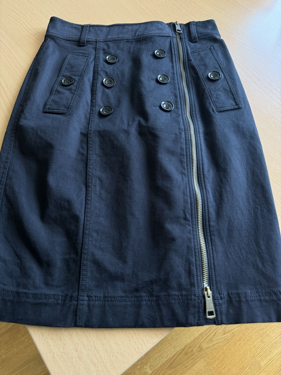 Burberry Röcke: Jupe Burberry Brit noire zippée, taille 36 – Neu (gemäss Beschreibung) aus Morges von sandy069 2