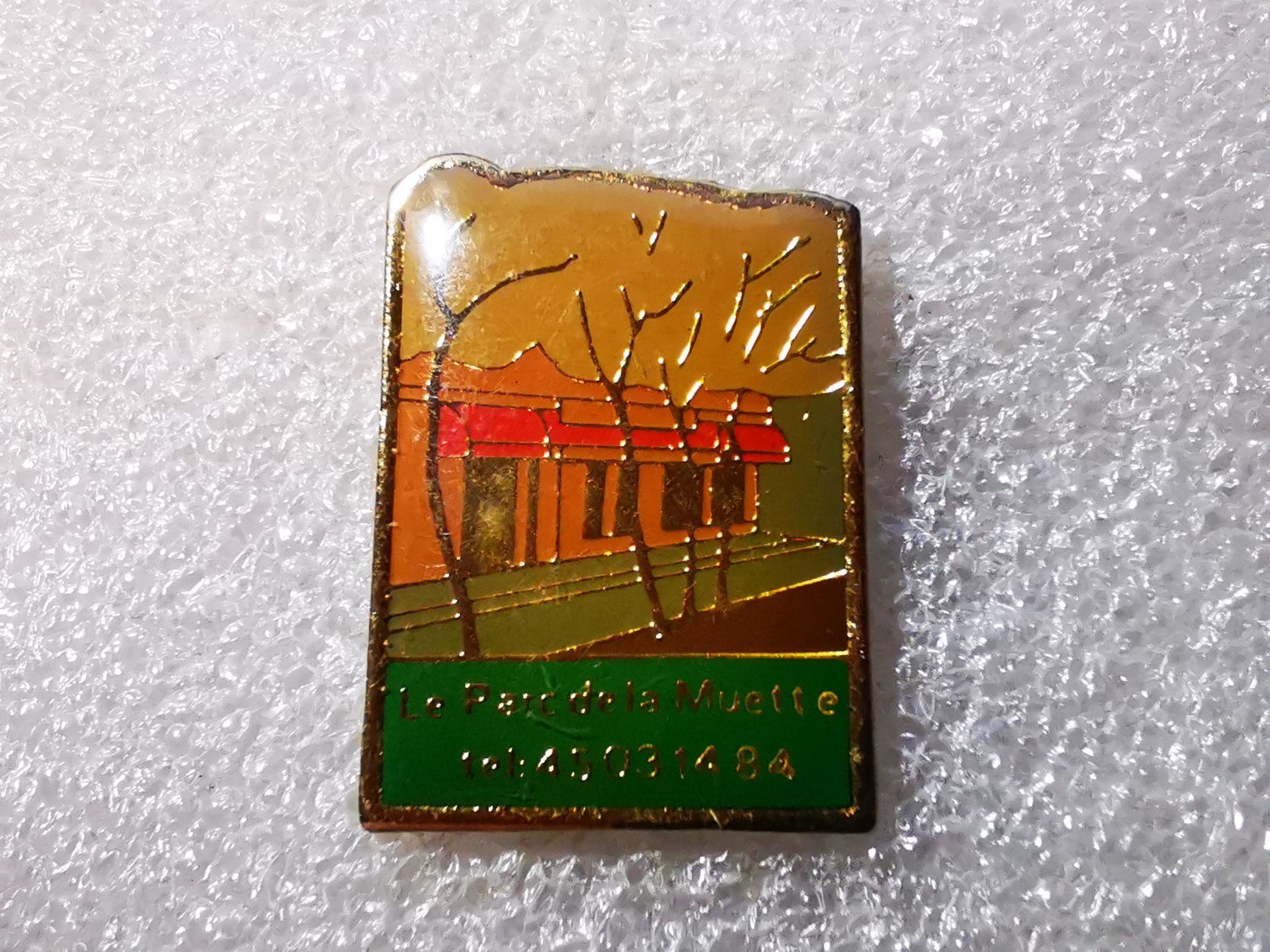Placchette & Badge: Ansteckpin 34: Le parc de la muette – Usato da Oppligen venduto da Pin-Fall-Shop