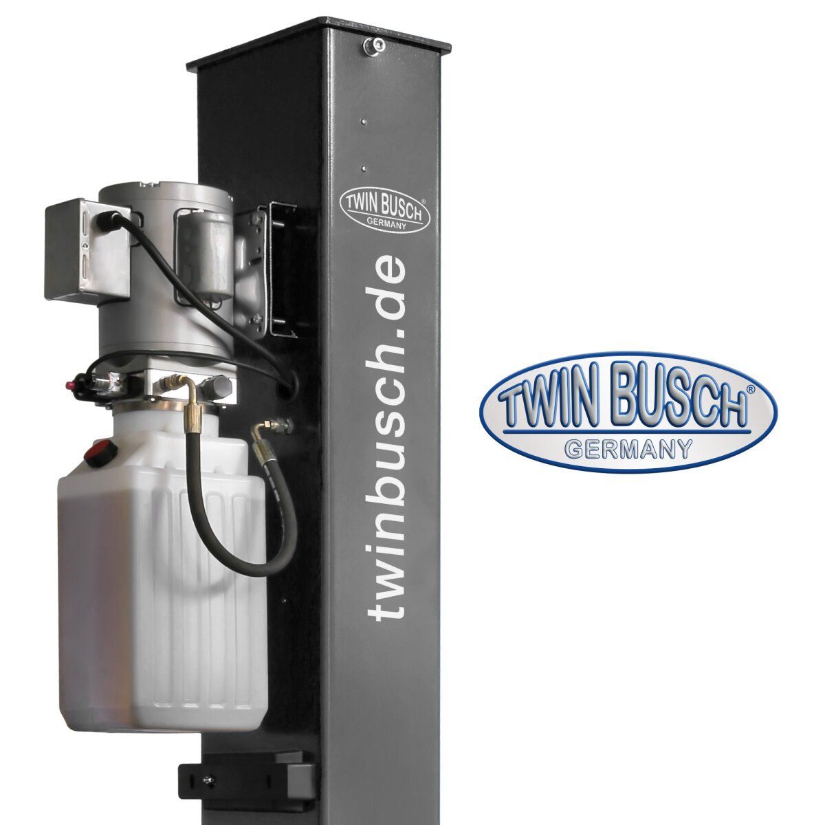 Twin Busch Piattaforme elevatrici & Crick: 2 Säulen Hebebühne 4.2 t BASIC autom. Entriegelung GREY-Line – Nuovo e nell'imballaggio originale da Rüthi (Rheintal) venduto da Toptool-3 7