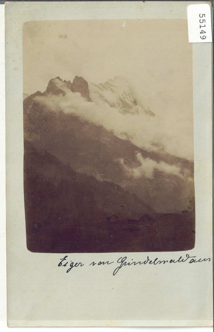 Cartes postales: Eiger von Grindelwald aus – D'occasion à Ettingen par Kartenplanet