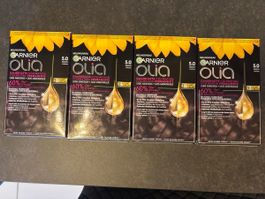 4x Garnier OLIA Haarfarbe 5.0 Braun