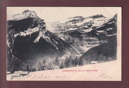 DIABLERETS vus du Grand Hôtel - 1907