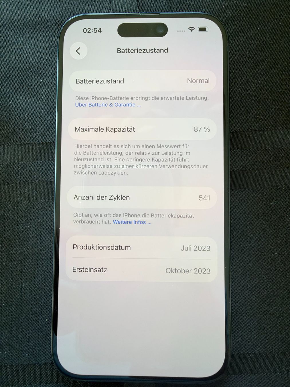 Apple Handys / Smartphones: iPhone 15 Pro 256GB Blue Titanium – Gebraucht aus Richterswil von Catchagugu 1