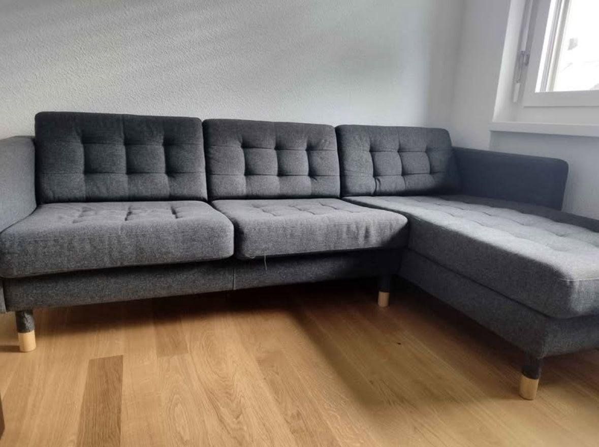 Ikea Divani: LANDSKRONA 3er-Sofa, mit Récamiere – Usato da Bassersdorf venduto da mar_qyt5 2