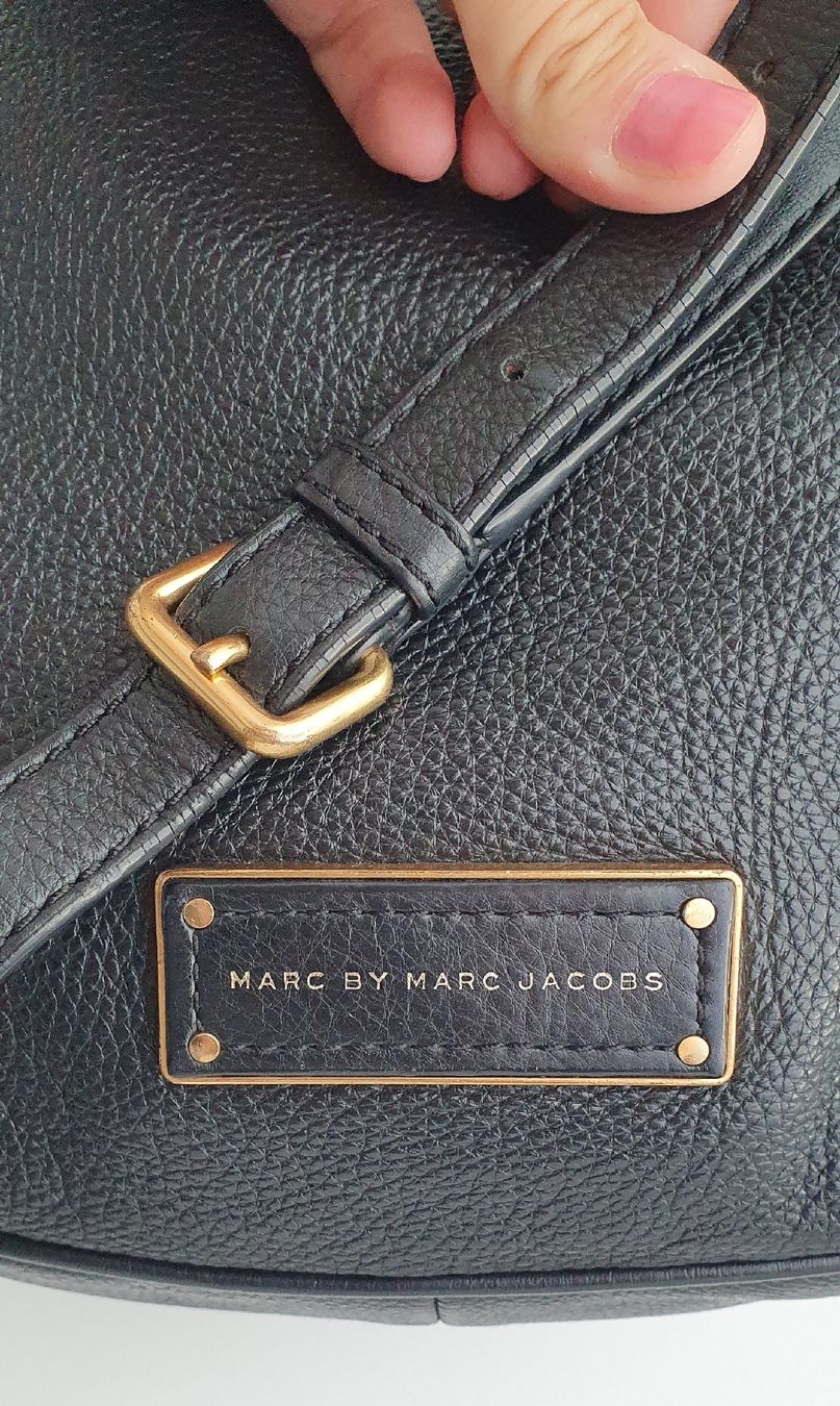 Marc Jacobs Borse da donna: Marc Jacobs Henkel/Umhängetasche Softleder Schwarz   – Usato da Niederteufen venduto da Mira_72 5