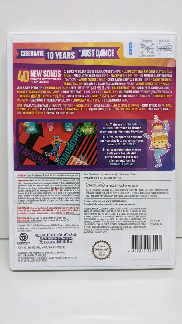 Spiele: Just Dance 2020 - Nintendo Wii – Gebraucht aus Menziken von  2