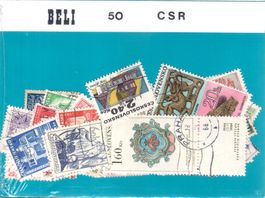 50 BRIEFMARKEN CSR - SP29