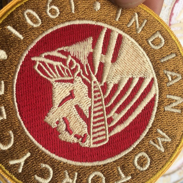 Toppe: Patch Indian motorcycle – Nuovo e nell'imballaggio originale da Allens venduto da MADE.IN.ROCK.N.ROLL