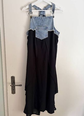 Denim Maxikleid Gr. L