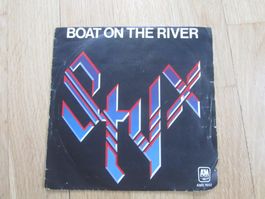 Styx - Boat on the River - Borrowed Time - Single 7