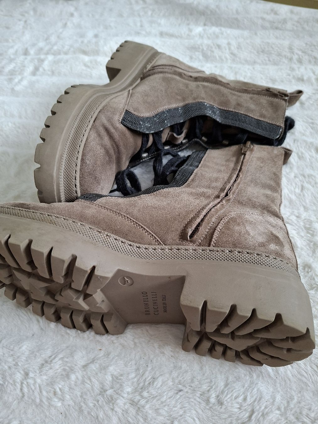 Brunello Cucinelli Scarpe da donna: Bottines en daim Brunello Cucinelli pointure 39,  – Usato da Renens VD venduto da ser_j2fn 9