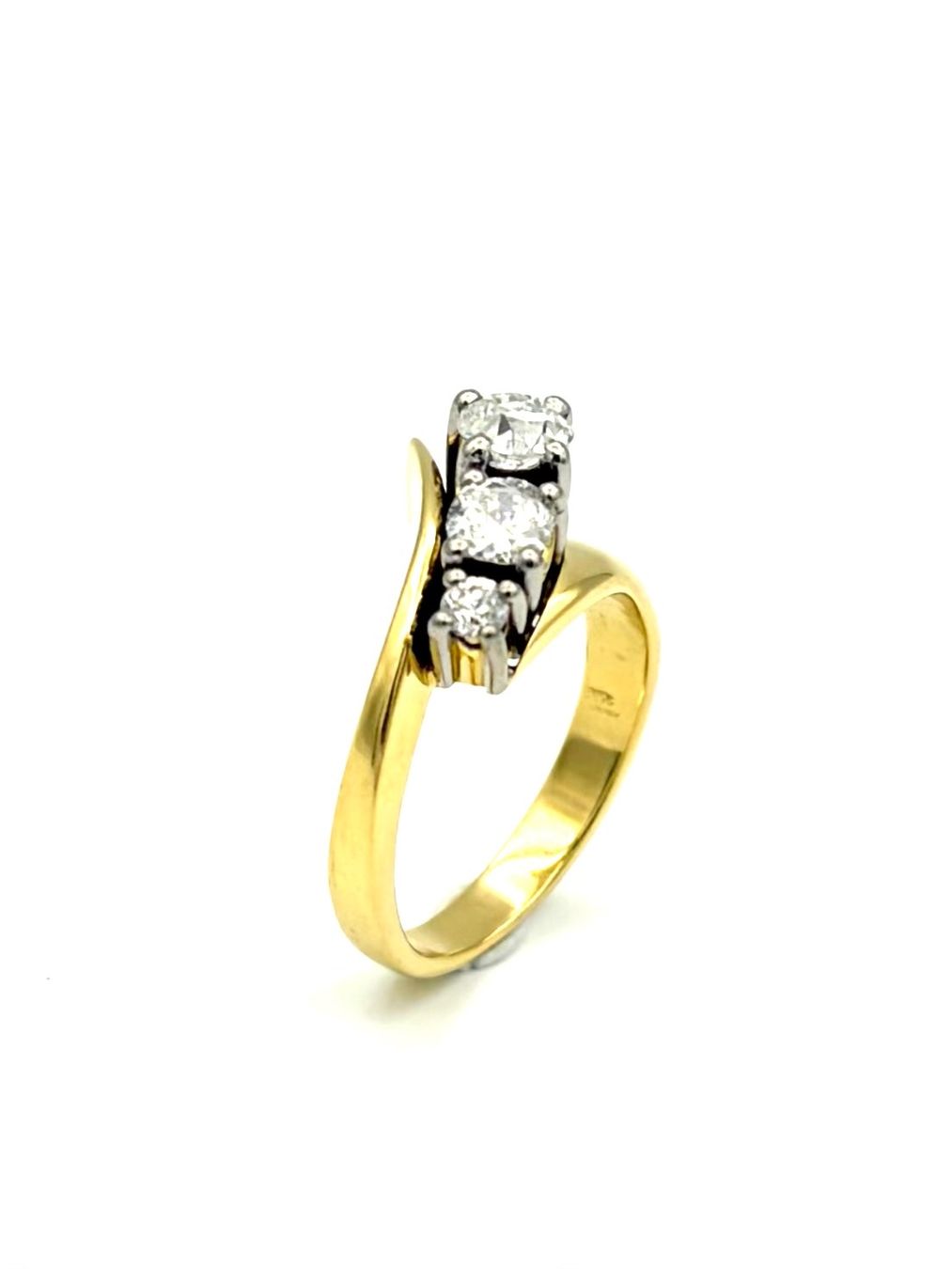 Anelli: Bague vintage 2 ors et diamants – Usato da Renens VD venduto da Diademe.sarl 2