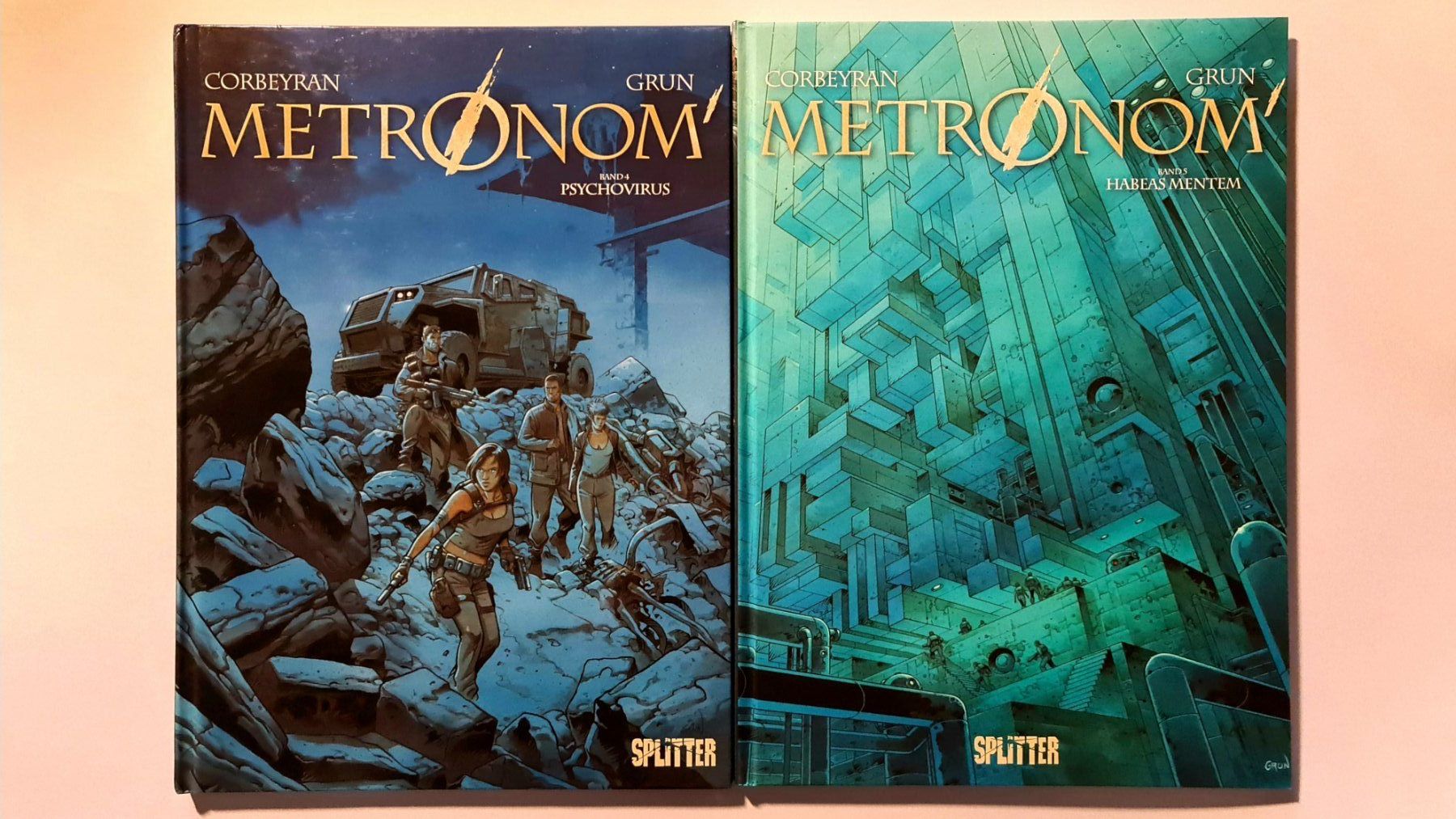 BD: Metronom Comic Bücher 1-5, Splitter Verlag – Neuf (Voir description) à Aesch BL par pri_fp8t 3