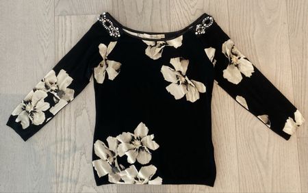 Blumarine Seidenpullover, Gr. 40, Italienische Eleganz!