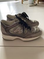 Hogan Sneakers vintage, grigio argento, 36