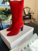 Sandro Paris Stiefel aus Leder Gr. 40 Neuwertig