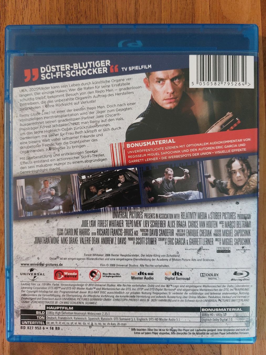 Tutti i DVDs: Blu Ray - Repo Man – Usato da Rheinfelden venduto da FilmAuktion 1