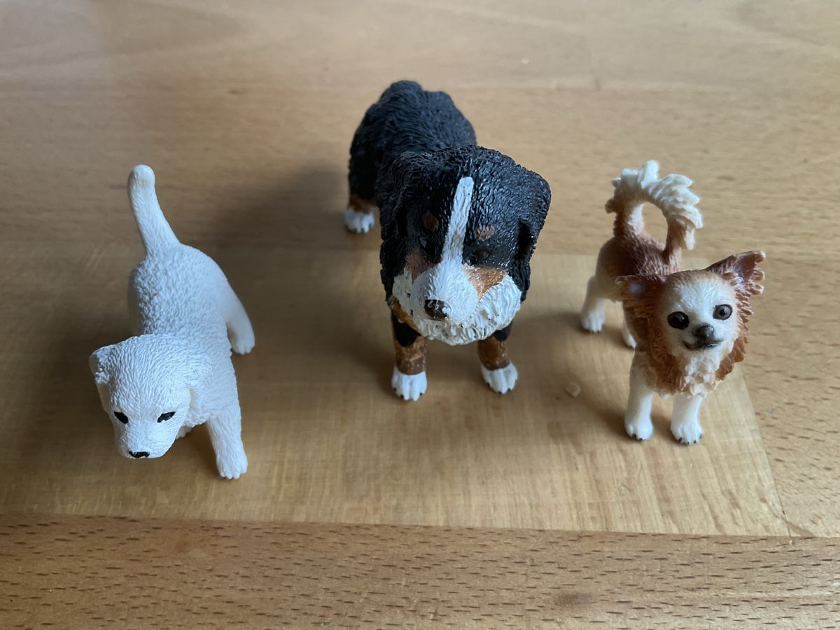 Statuette: Hundefiguren Set 3 Stk. – Usato da Jona venduto da Rubinrot 1