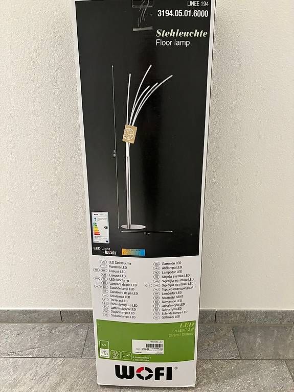 Lampen: Vendo lampada da terra LED diner abile – Gebraucht aus Soazza von afa_r6cx