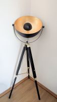 Eglo Covaleda Stehlampe / Dreibein-Lampe (Schwarz / Gold)