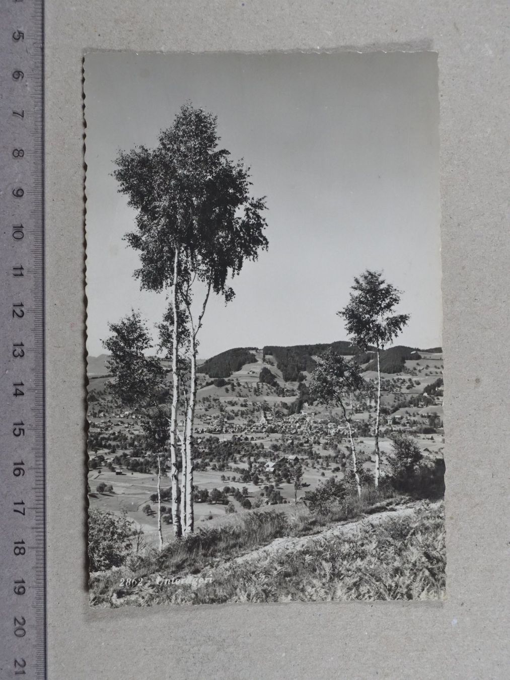 Cartoline postali: Unterägeri, 1949 – Usato da Lenzburg venduto da fh1