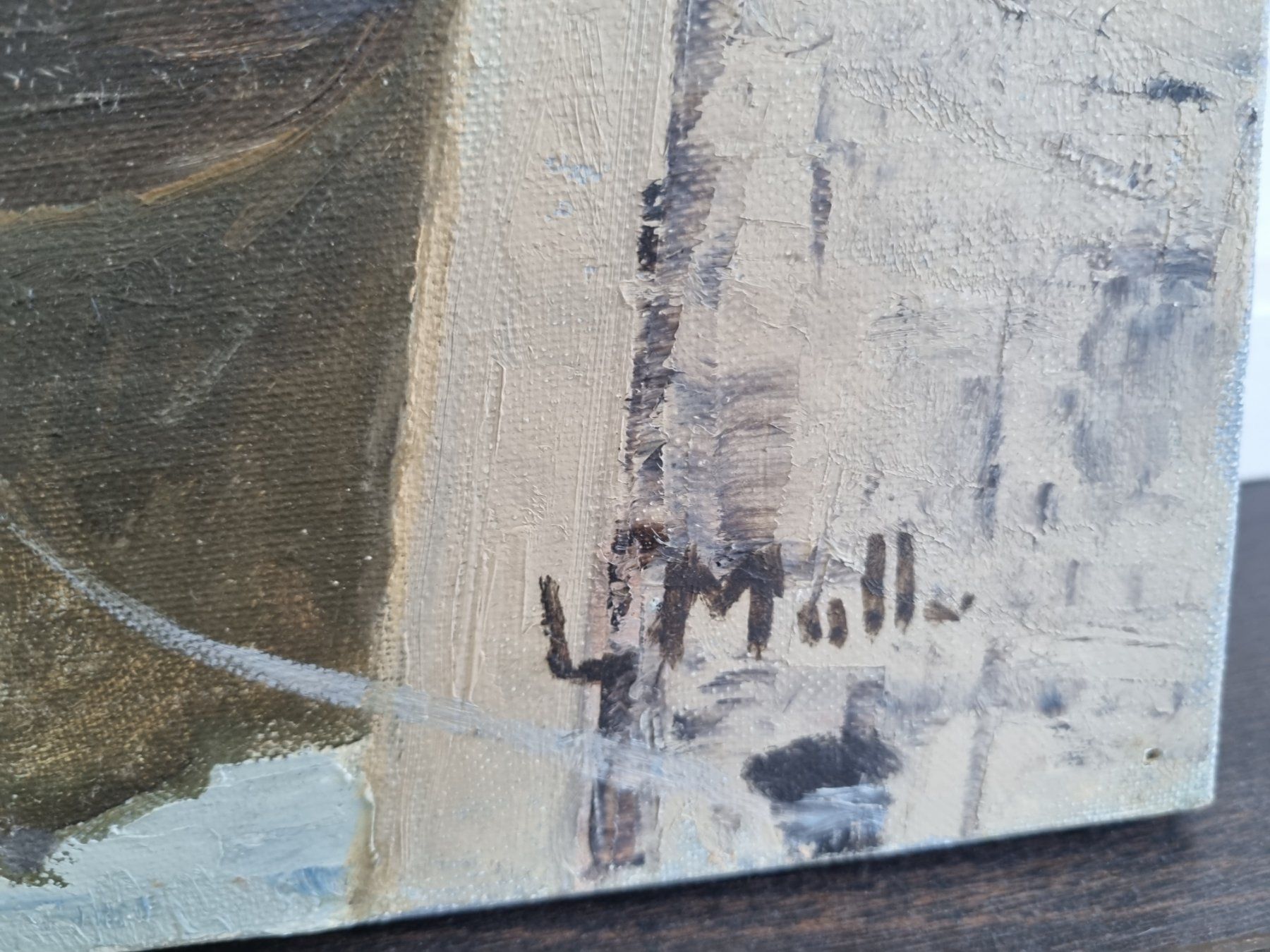 Dipinti: l Mull GemäldeHollande 79 46 x33cm – Usato da Hinwil venduto da Moni60 1
