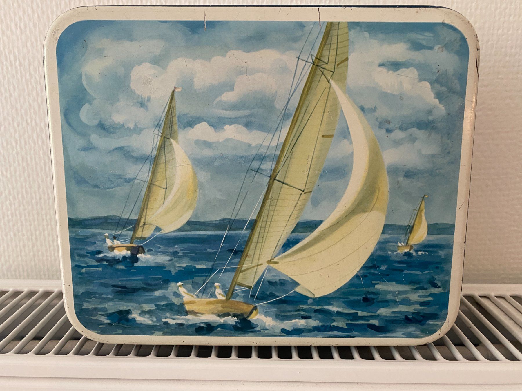 Barattoli: Blechdose Segelschiff - antik – Usato da Gerolfingen venduto da Regenbogen88
