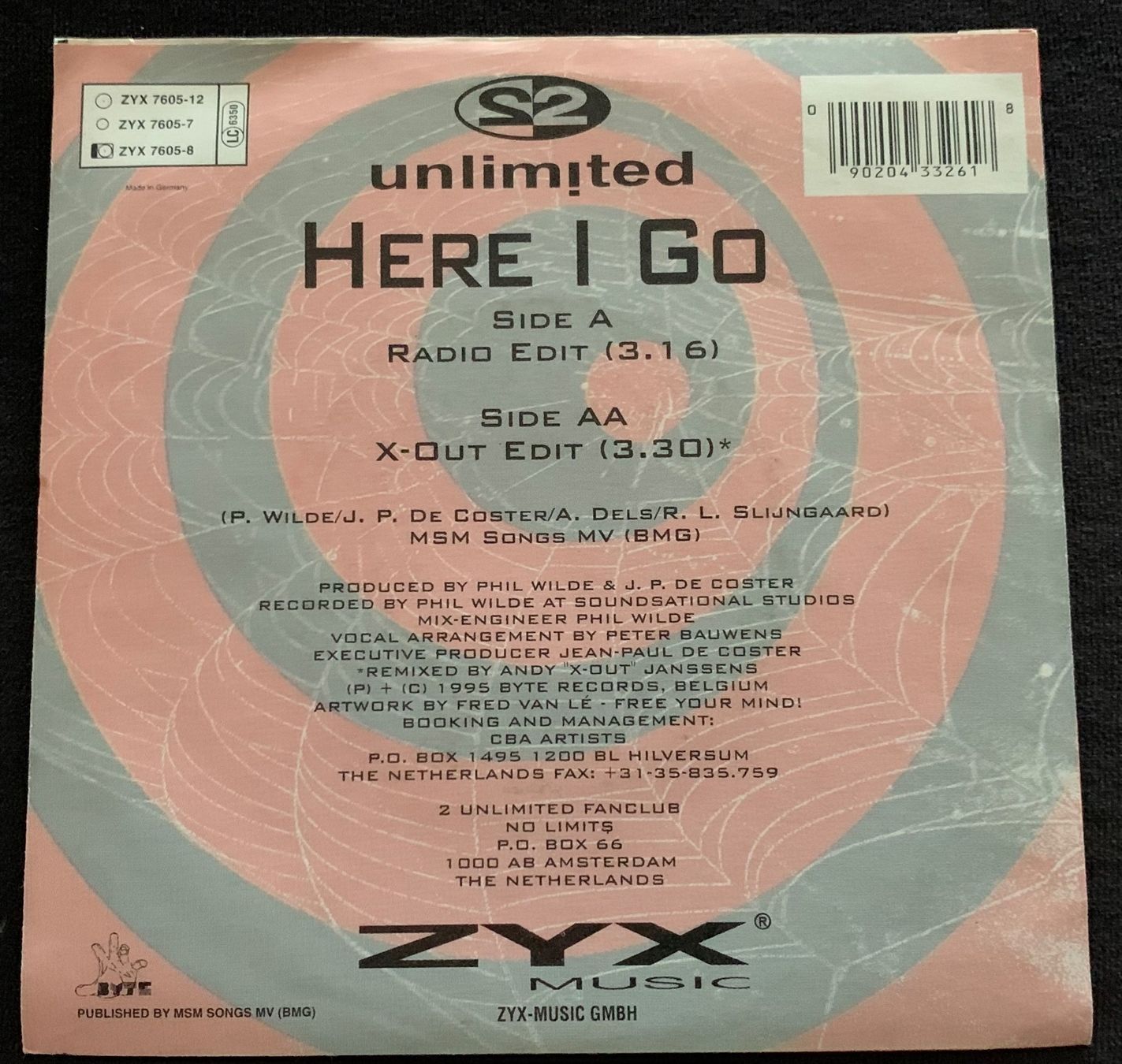 Dischi in vinile: 2 Unlimitet / Here I Go – Usato da Spiez venduto da martin-7973 1