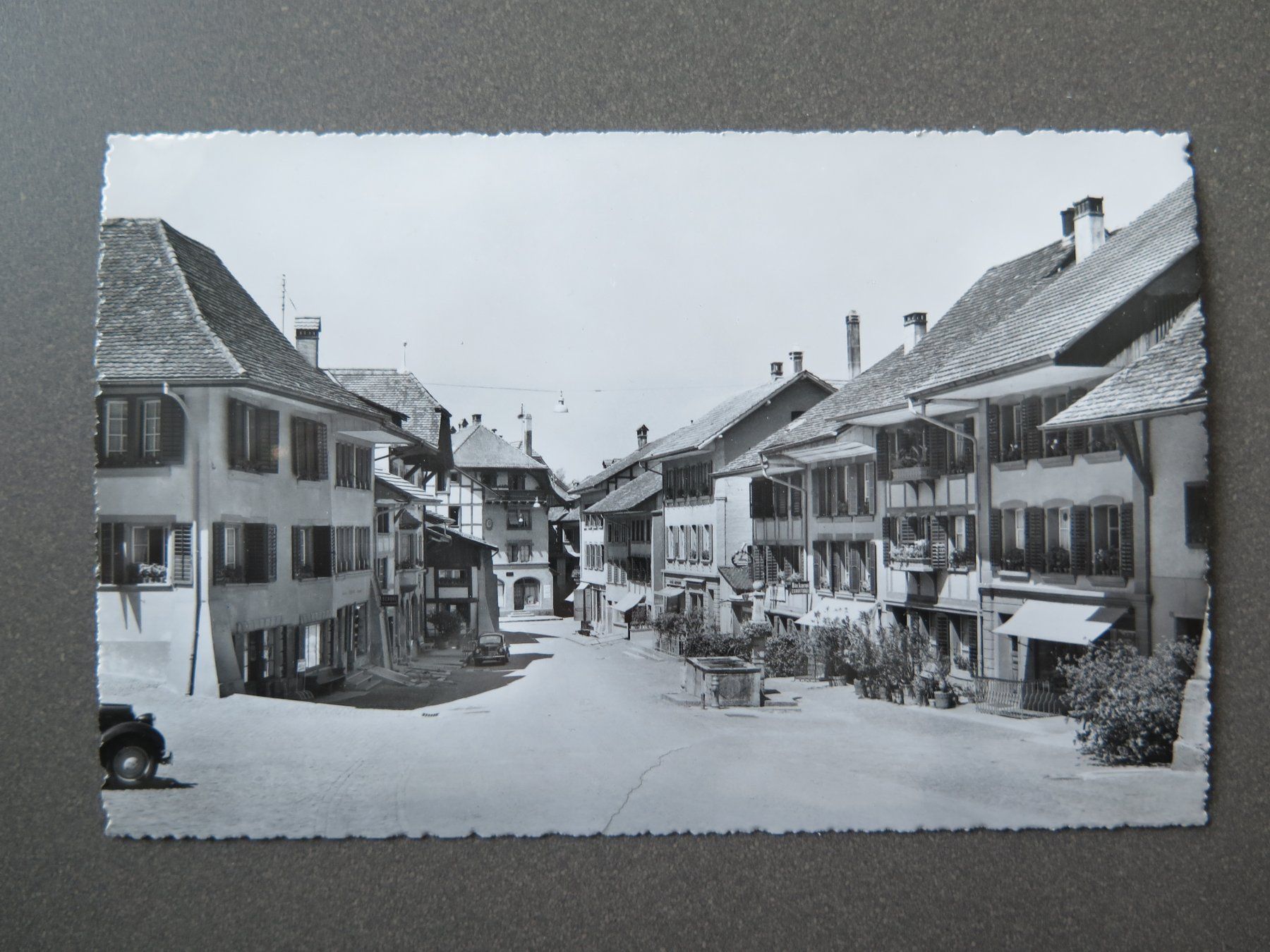 Ansichtskarten: LAUPEN - MARKTGASSE – Gebraucht aus Wittenbach von lipasal