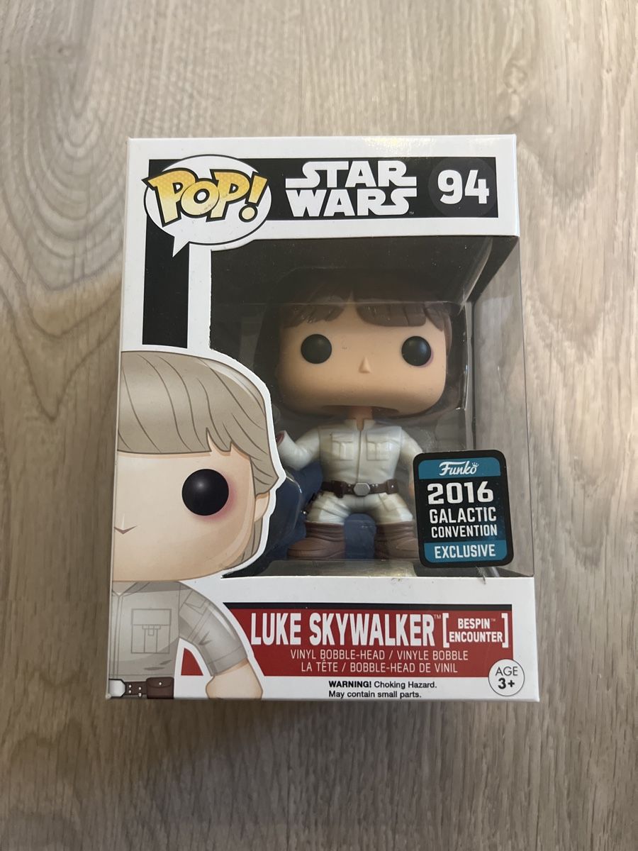 Funko Statuette: Funko Pop! Luke Skywalker #94 Galactic Convention – Nuovo e nell'imballaggio originale da Heimberg venduto da Dooomi15