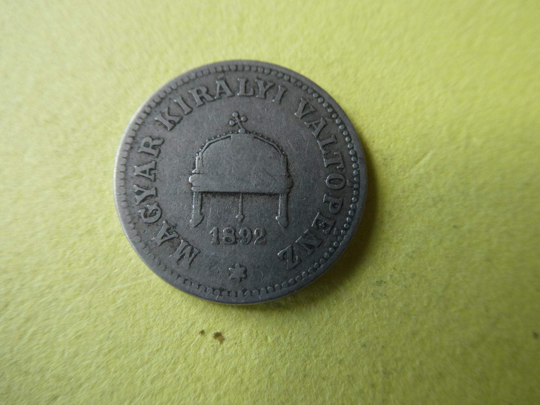 Tutti le monete: Ungarn 1892, 20 Filler – Usato da Hinterforst venduto da Rohusri