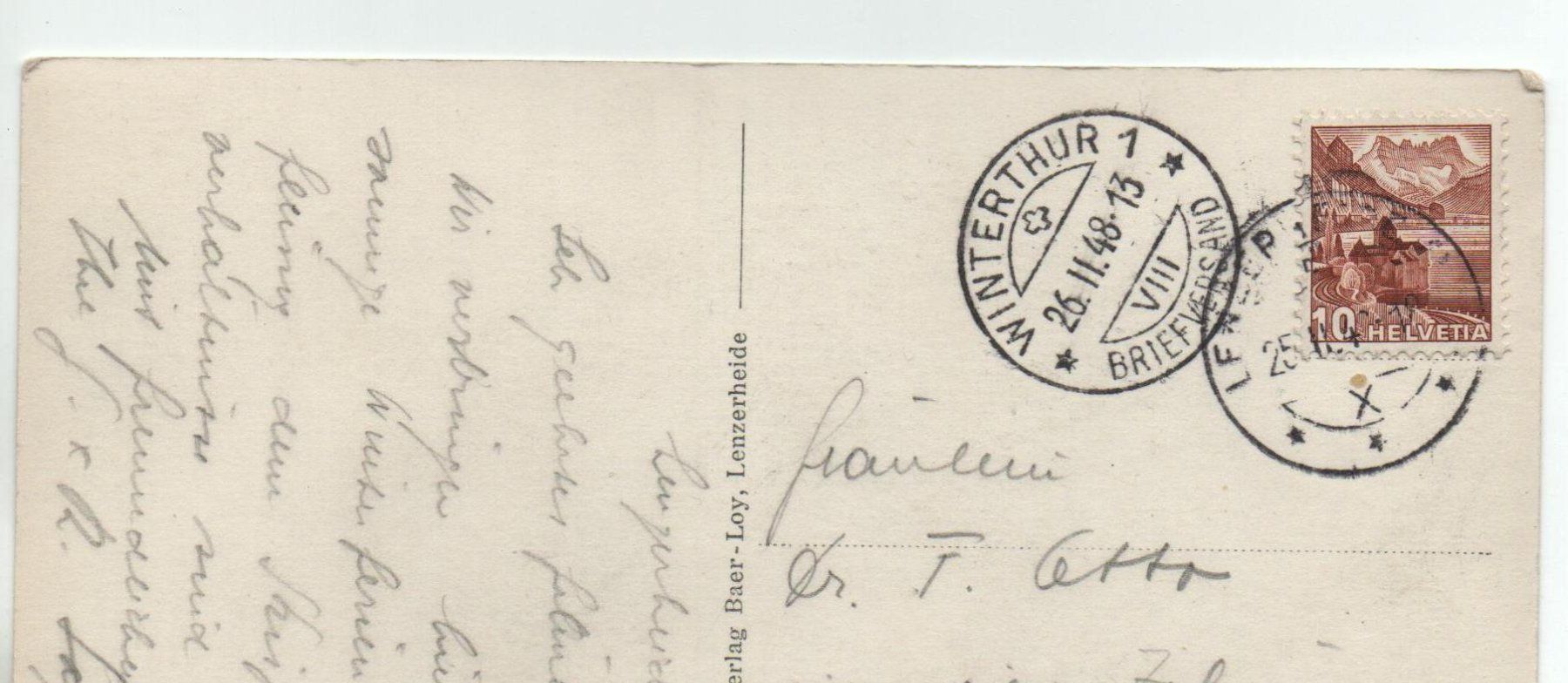 Cartoline postali: LENZERHEIDE im Winter – Usato da Jona venduto da philajona 1