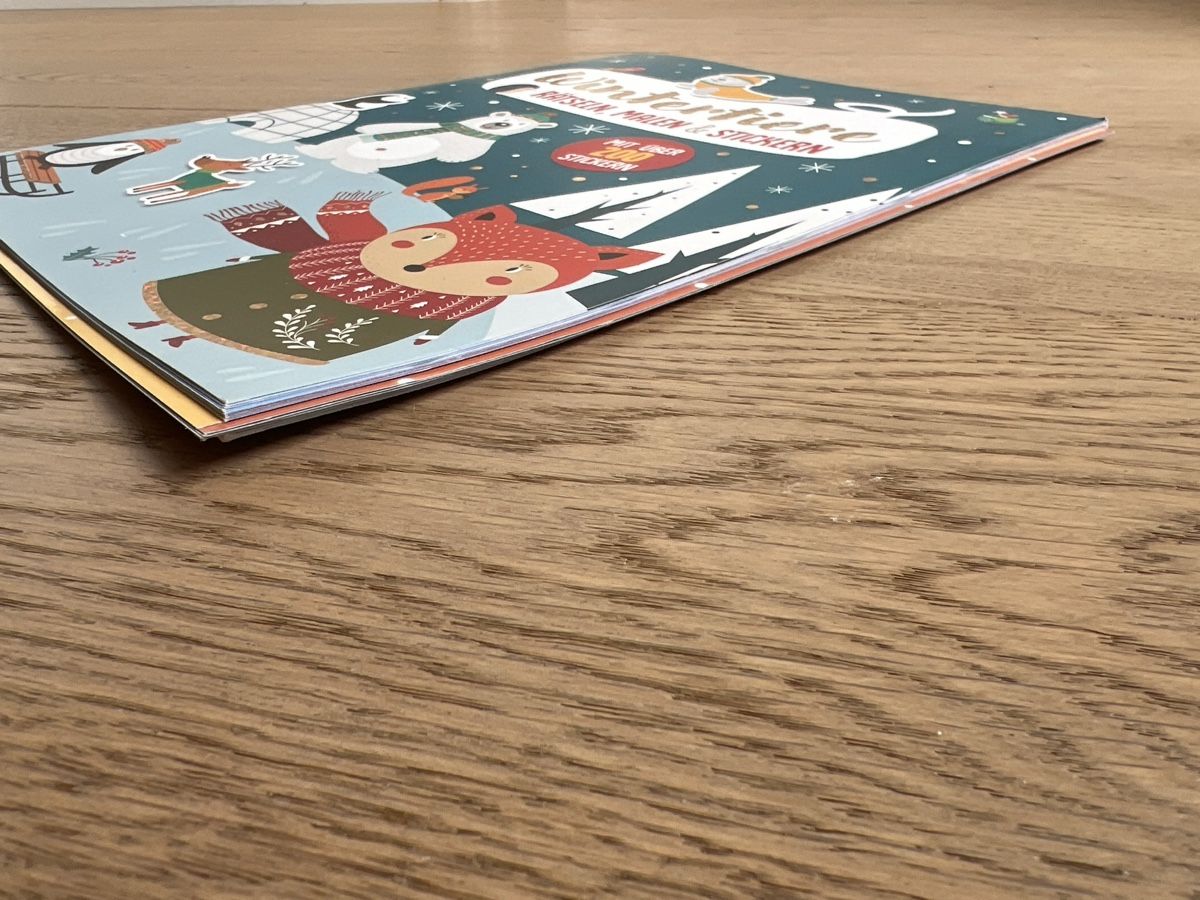 Libri: Wintertiere Rätsel-, Mal- & Stickerbuch mit 200+Sticker – Usato da Oensingen venduto da katepe 5