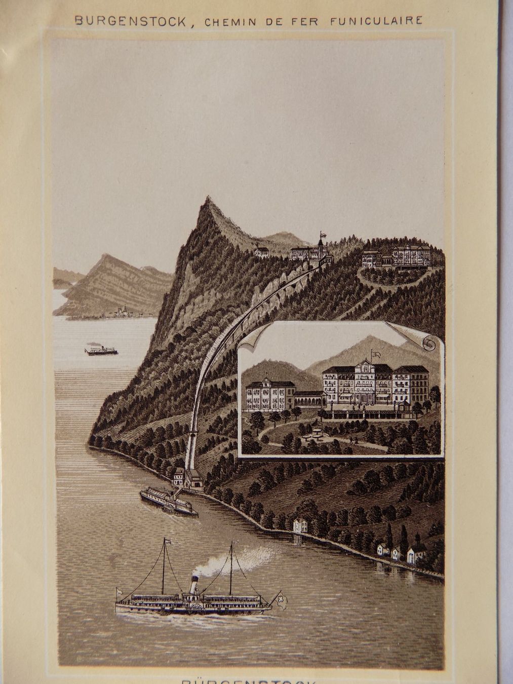 Gravures: Bürgenstock Vierwaldstättersee – D'occasion à Risch par Rischli15 1