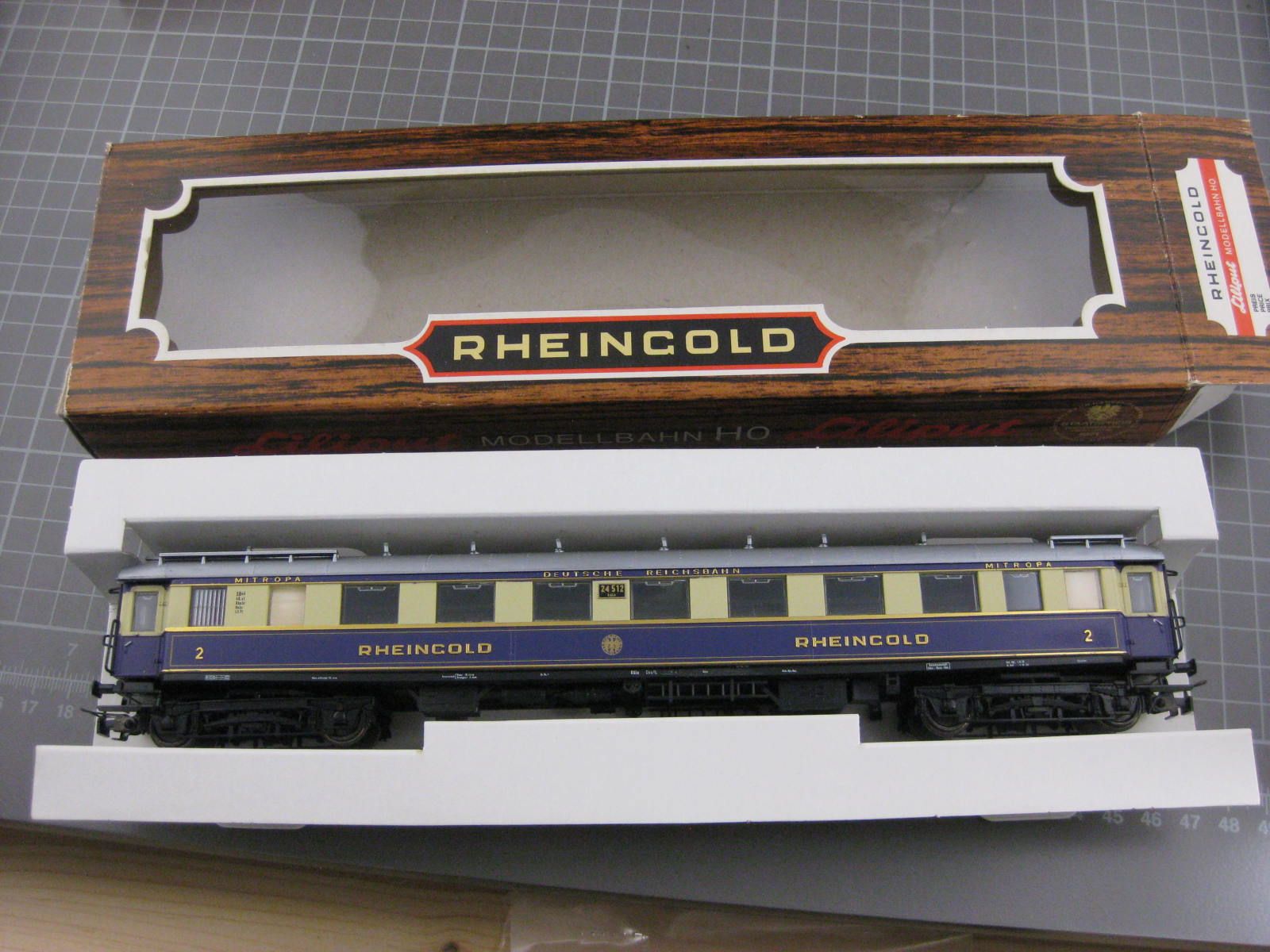 Liliput Modellini di ferrovie: Liliput Rheingold Wagen 2. Klasse – Nuovo (secondo la descrizione) da Malters venduto da Marosko 5