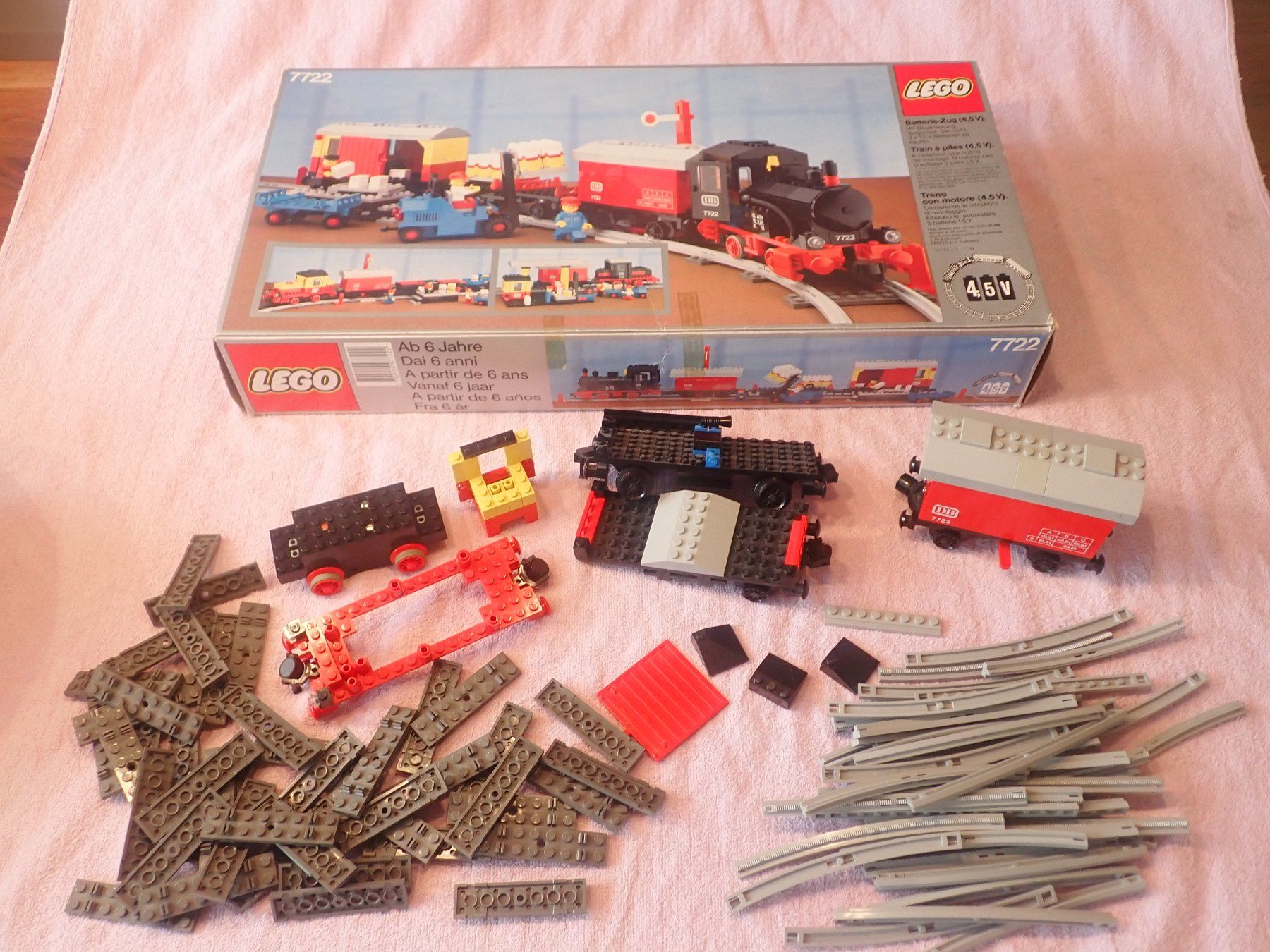Lego Kit di costruzioni: LEGO Eisenbahn 7722 mit original Karton – Usato da Geroldswil venduto da boy5toy