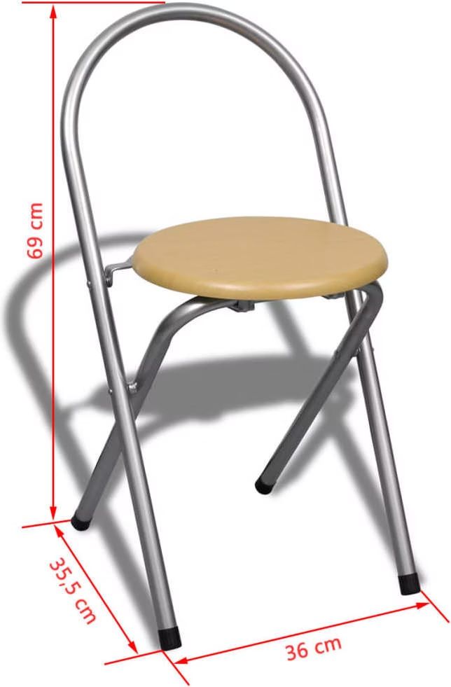 Set di tavolo e panche: Klapptisch Set mit 2 Stühlen und Regal – Usato da Thun venduto da Buchholtron 2