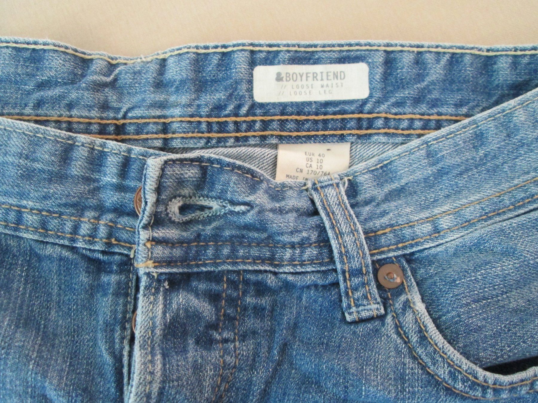 H&M Jeans: Boyfriend Shorts – Usato da Neuchâtel venduto da Dualseele 2