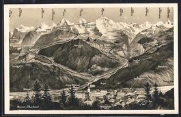Interlaken /Berner Oberland, Teilansicht
