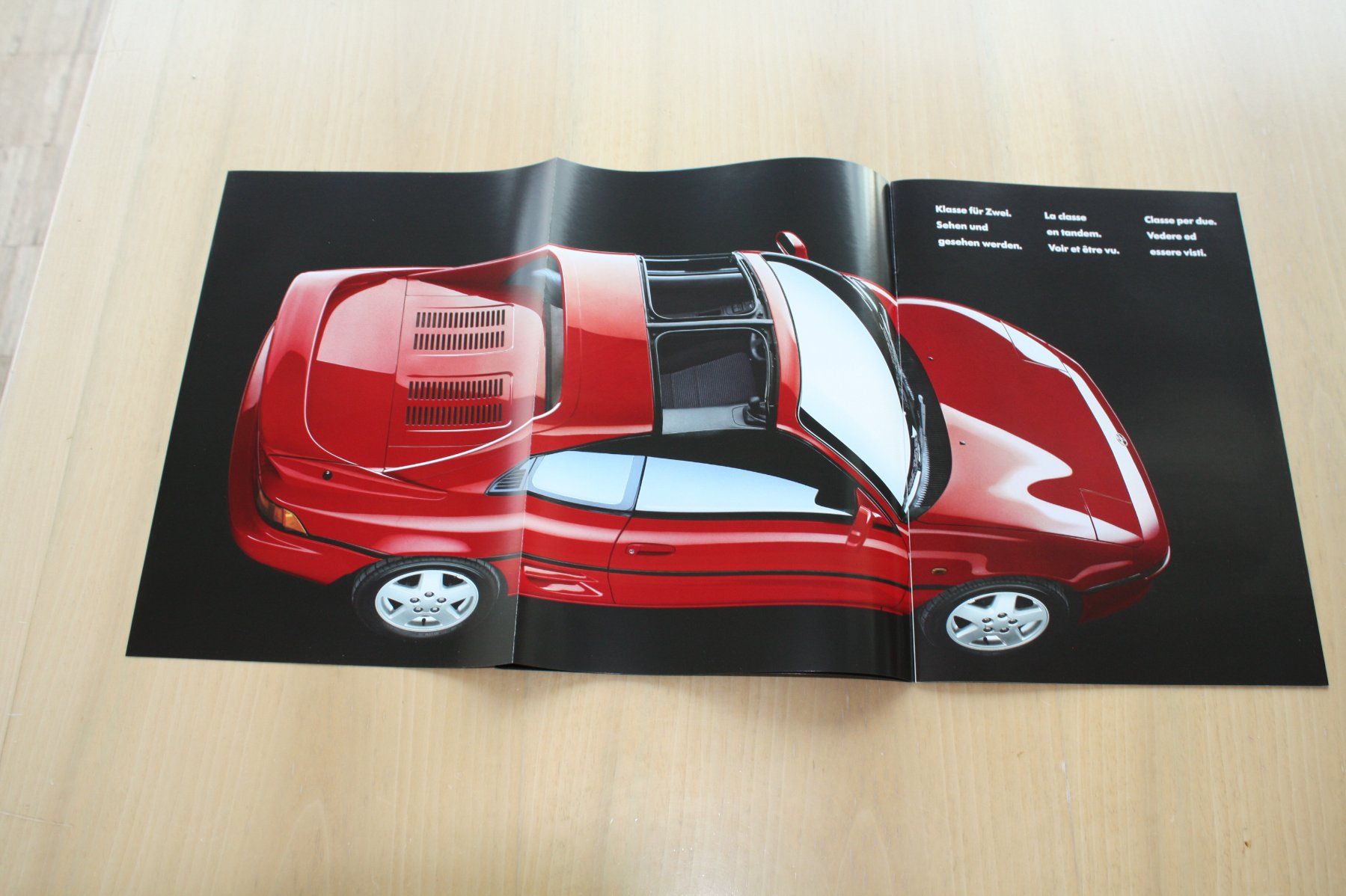 Toyota Documenti: Toyota MR2 Prospekt CH Prospekt 1992 – Usato da Wikon venduto da erwin400 3