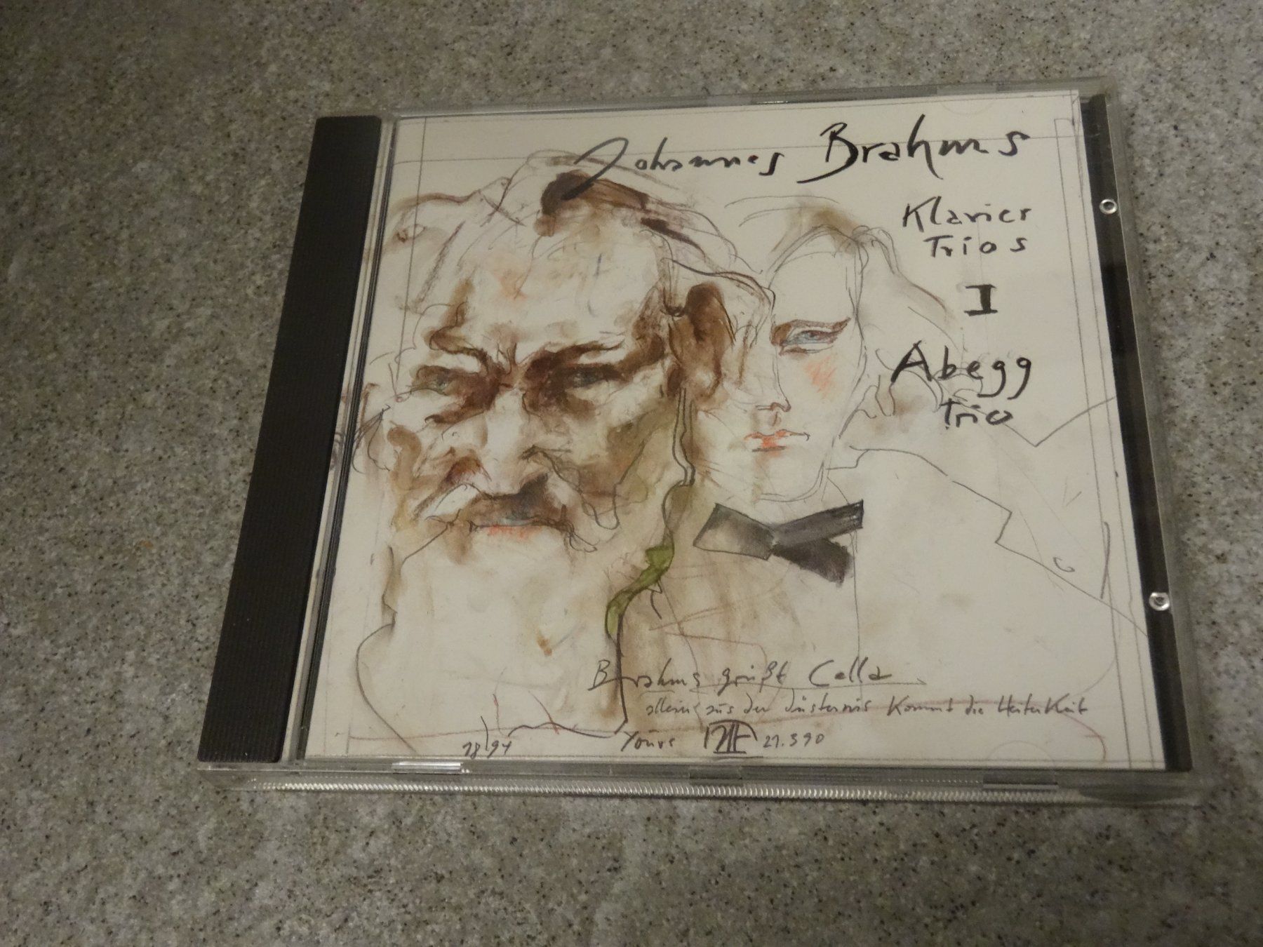 CDs: Brahms - Klaviertrios I - Abegg Trio CD – D'occasion à Olten par Disc-Ausverkauf