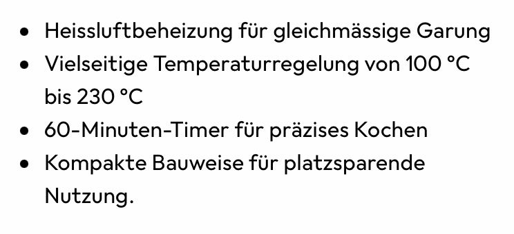 Ohmex Forni: Klein-Backofen  Ohmex OHM-OVN-3838 – Nuovo e nell'imballaggio originale da Winterthur venduto da grenache01 3