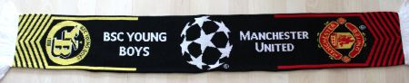 YB Fanschal (CL 2018, Manchester United)